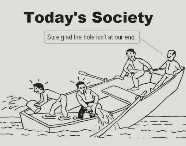 The Reality of Today’s Society: A Reflection of&nbsp;Selfishness